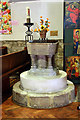 St John the Baptist, Crawley, Sussex - Font