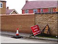 Wall details at Brookfield Way, Lower Cambourne