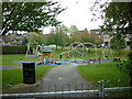 A play area off Sycamore Rise, Foulridge