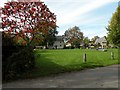 Part of the village green at Hartest