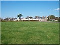 The Trewerin estate from near Pont Rhyd-goch