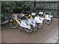 Cycle rental at Cardiff Bay station