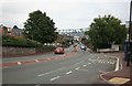 The Paignton to Torquay road at Livermead.