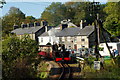 SH6139 : Lyd at Penrhyndeudraeth Crossing by Peter Trimming