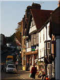 TQ0107 : Arundel: High Street frontages by Chris Downer