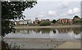 Looking across the Thames to Hammersmith