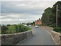 Bridge over Pow Water looking towards Solway Terrace