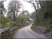 SH2328 : The western end of the new section of the Rhiw road by Sarn-y-plas by Eric Jones