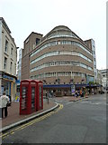 SZ0991 : Phoneboxes in Old Christchurch Road by Basher Eyre