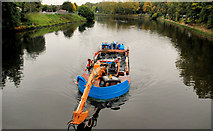 J3471 : Dredging the River Lagan, Belfast -  2010/11 (28) by Albert Bridge