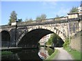 Line of Dismantled Railway over Leeds & Liverpool Canal