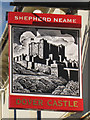 Dover Castle sign