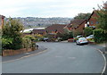 Sharp bend in Trinity View, Caerleon