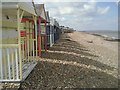 Beach huts near Herne Bay