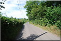 Lane west of Bough Beech Reservoir