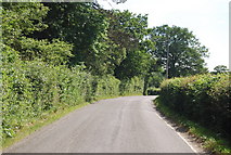 TQ4847 : Lane south to Bough Beech by N Chadwick