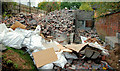 Demolished house, Belfast