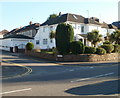 Cardiff : corner of Cyncoed Road and Caer Cady Close, Cyncoed 