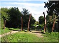 Edmonton: Boundary Ditch sculptural arches