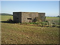 Pillbox above the escarpment at Cheriton