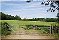 Countryside west of Bough Beech Reservoir