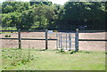 Kissing gate into a paddock, Saxon Shore Way