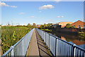 Footbridge belong the canal