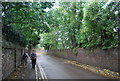 Walking along Ferry Lane, Kew