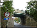 A rail bridge on Church Lane, Mickletown