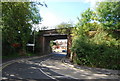 Railway bridge, Sandhurst Rd