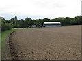 Prepared field at Hookhurst Farm