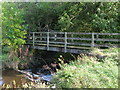 Footbridge over Settlingstones Burn at Stonecroft