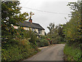 Cottages on a steep hill