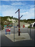 TQ0312 : Amberley Working Museum- Admiralty Semaphore Telegraph by Basher Eyre
