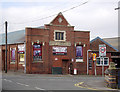 Old factory frontage in Blakenhall, Wolverhampton