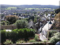 View towards Periton, from St Michael