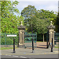 Gateway into West Park, Wolverhampton