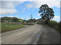 Road into Pentrefelin from the west