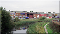 SO9396 : New industrial units near Ettingshall, Wolverhampton by Roger  D Kidd