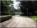 Lane past the Hall in West Barsham