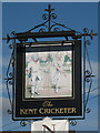 The Kent Cricketer sign