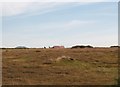 Red roofed barn at Rhos-porth-ychain