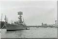 HMS Agincourt visits London, 1966