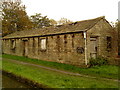 Old barn by the canal