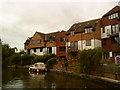 New houses along the canal in Silsden