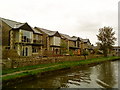 New houses by the canal in Silsden