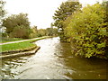 Narrowing on the Leeds Liverpool Canal