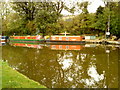 Winding hole on the Leeds Liverpool Canal