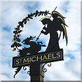 St Michaels sign