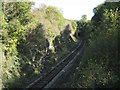 Tunnel mouth east of Penybont